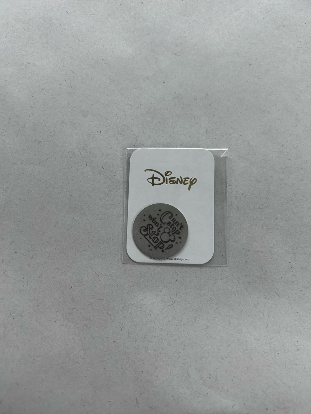 Origami Owl Disney “Can’t Stop Won’t Stop” Mickey Living Locket Back plate NEW